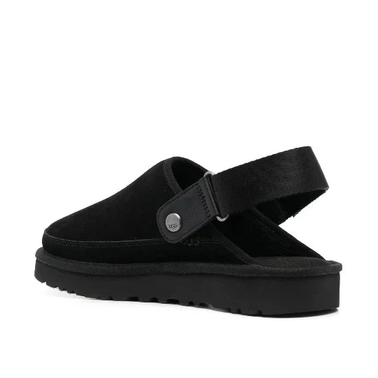 Goldencoast suede clogs