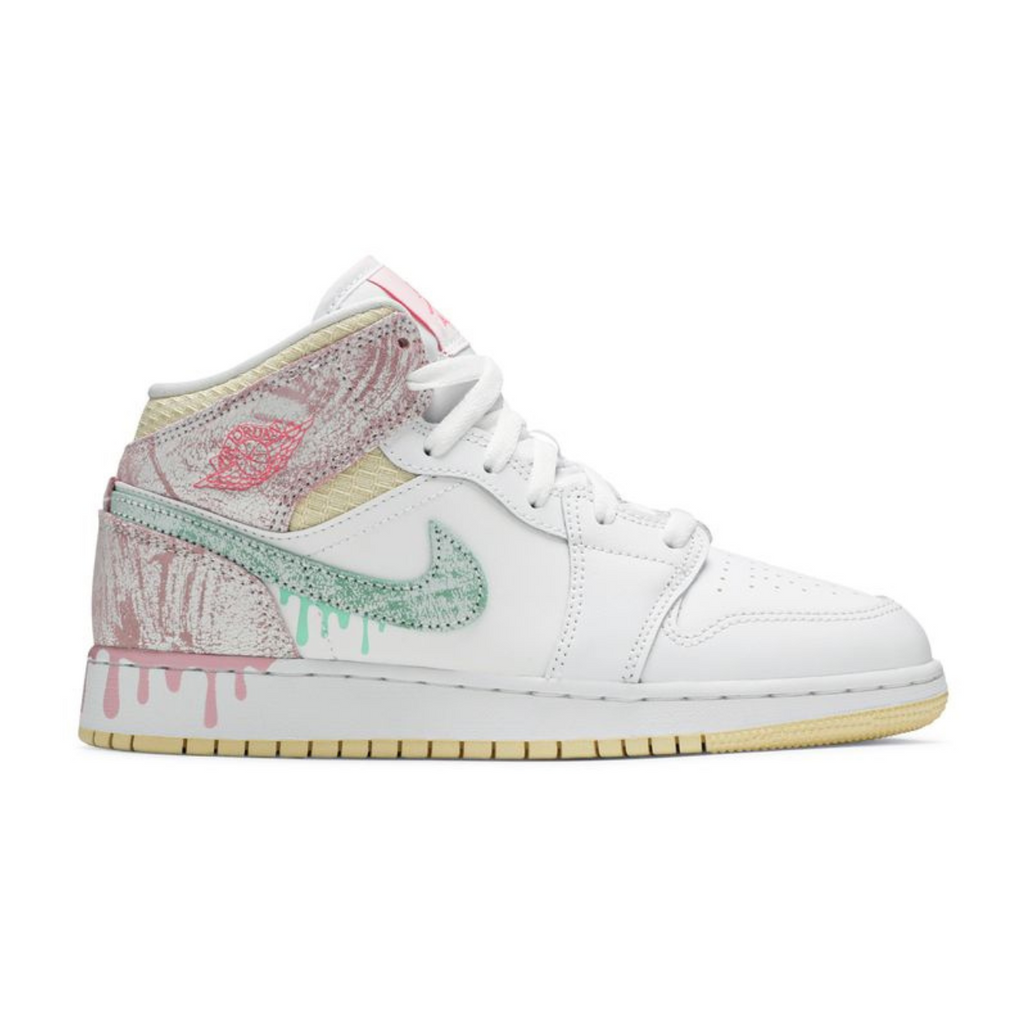 Nike Air Jordan 1 Mid SE GS 'Ice Cream