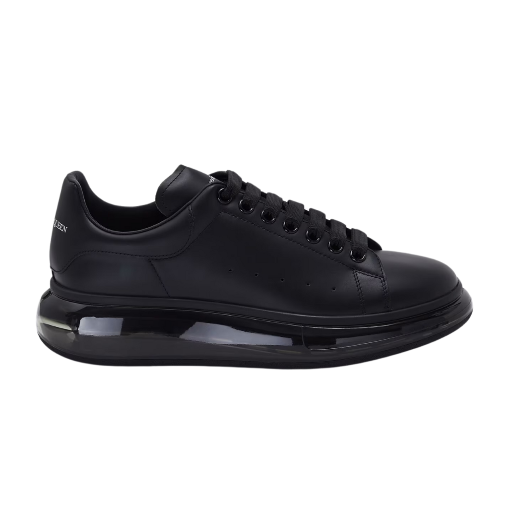 Alexander Mcqueen Oversized – Black Shiny Sole