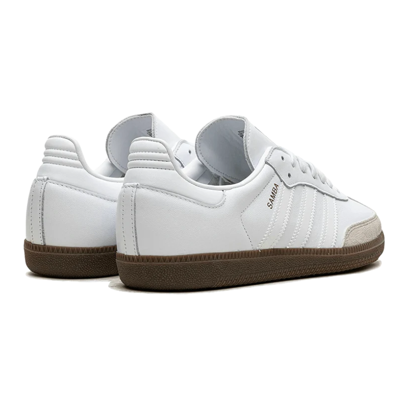 Adidas Samba Cloud – White Blue Gum
