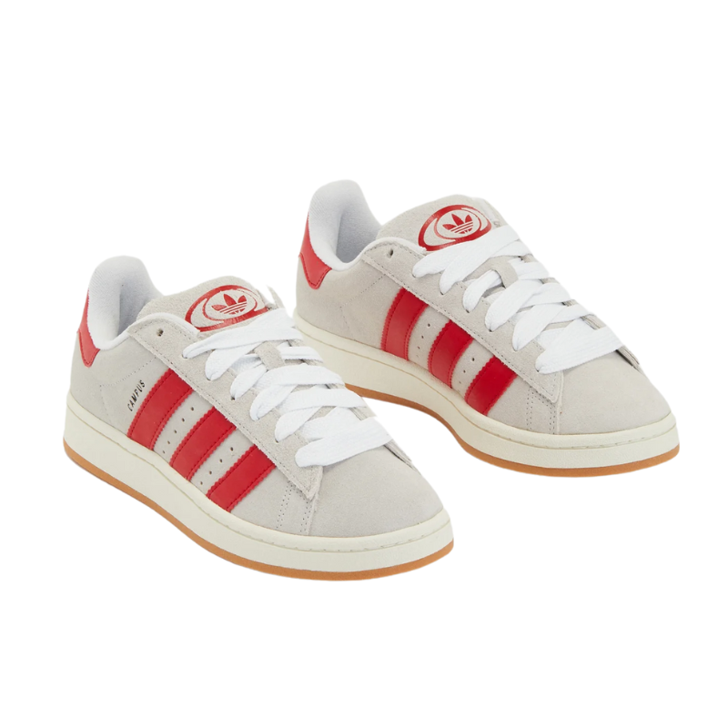Adidas Campus 00s – Crystal White Better Scarlet