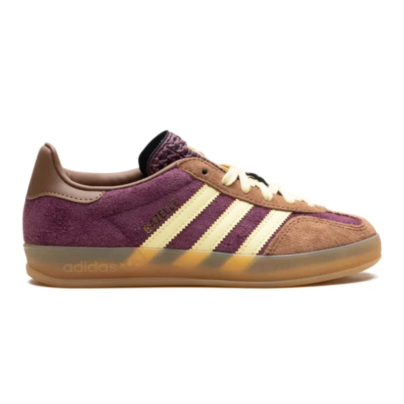 Adidas Gazelle Indoor – Maroon Almost Yellow