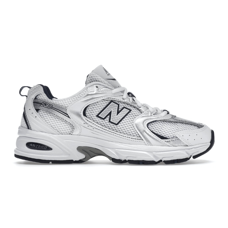 New Balance 530 – White Silver Navy