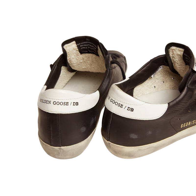Golden Goose Super-Star – Black White Leather