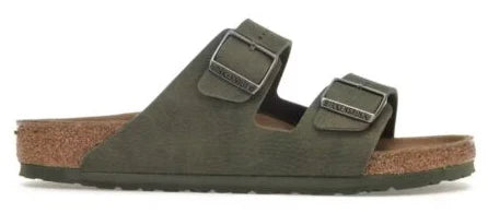 BIRKENSTOCK ARIZONA VEGAN MICROFIBER DESERT DUST THYME