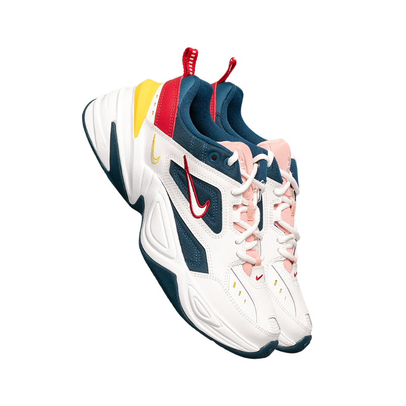 Nike M2K Tekno Blue Force Summit – White Chrome Yellow